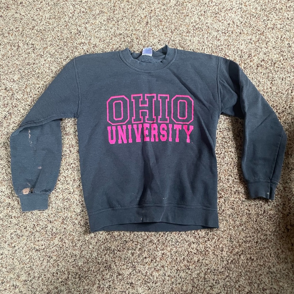 Ohio University Women's Gray Sweater